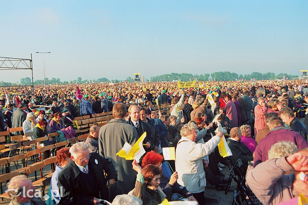 W 1997 roku Jan Paweł II był w Legnicy