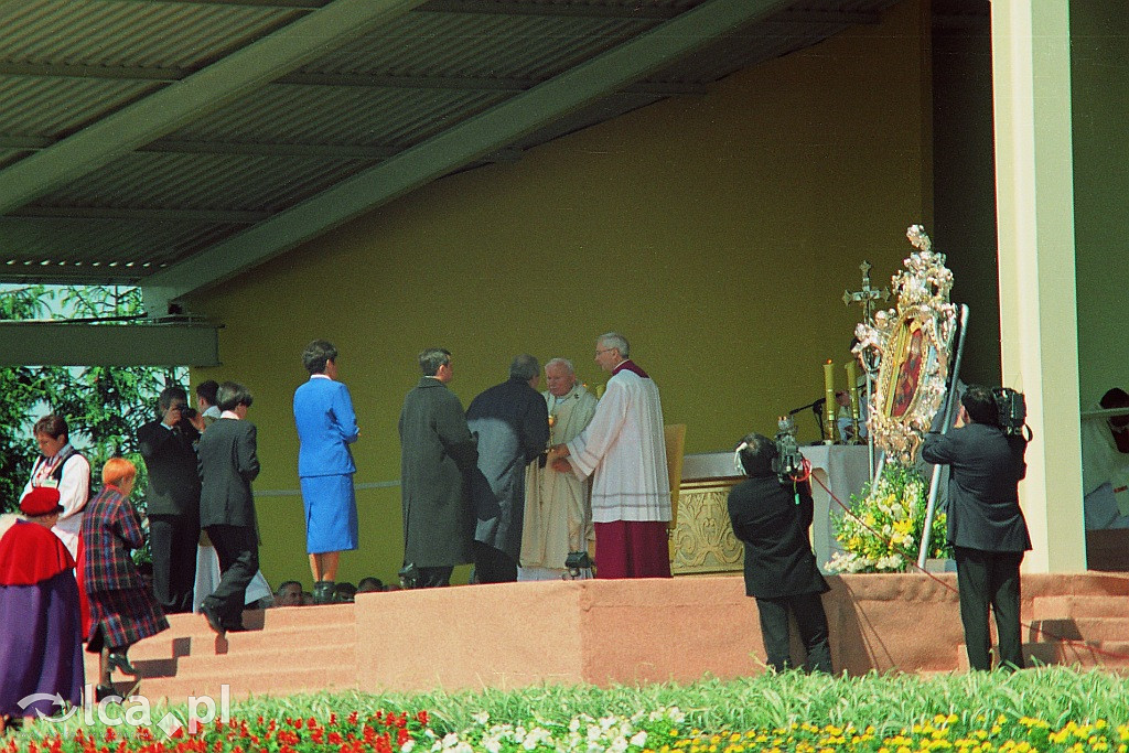 W 1997 roku Jan Paweł II był w Legnicy