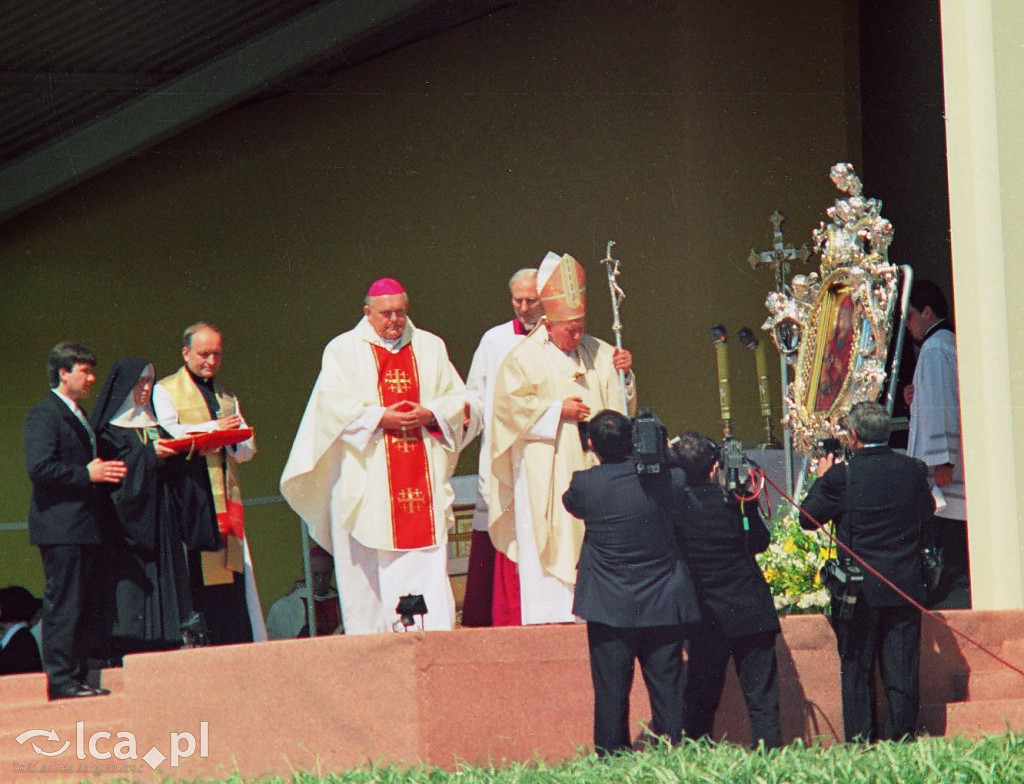 W 1997 roku Jan Paweł II był w Legnicy