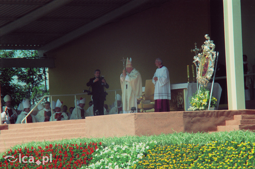 W 1997 roku Jan Paweł II był w Legnicy