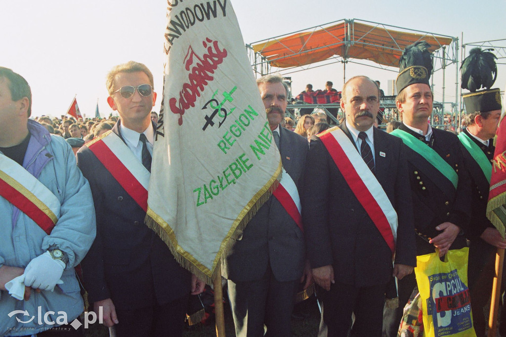 W 1997 roku Jan Paweł II był w Legnicy