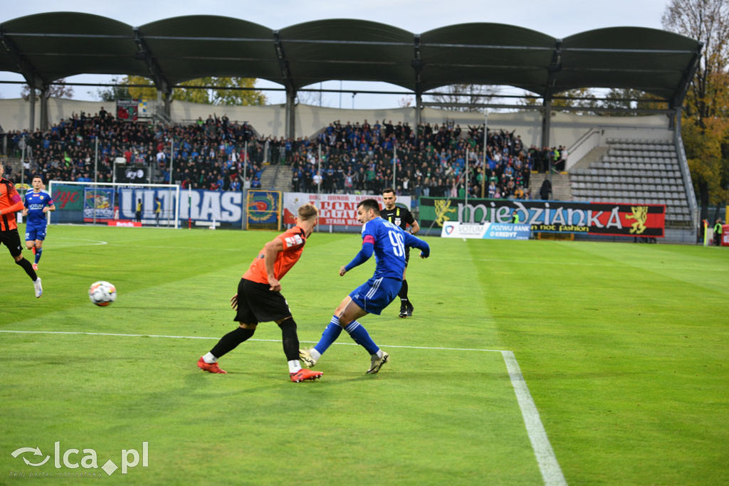 Derby dla Miedzi! Bramka Kwietnia ozdobą meczu