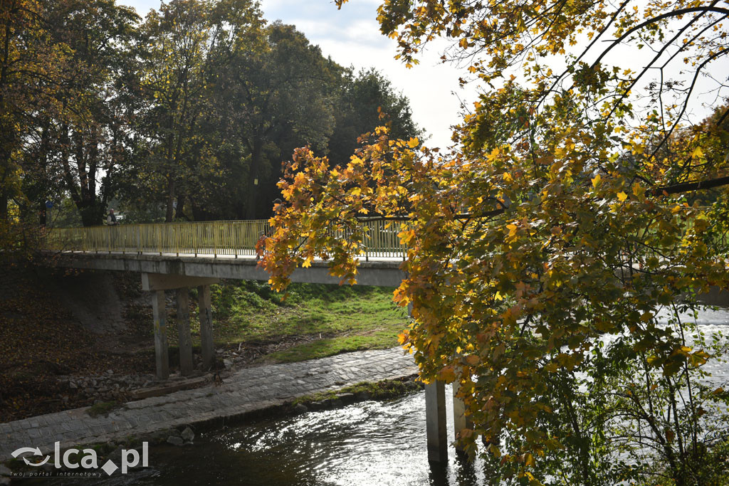 Otulony barwami jesieni park w całej okazałości