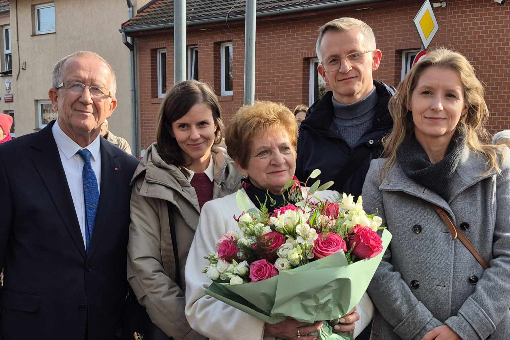 Odsłonięcie tablicy pamięci Władysława Obertańca