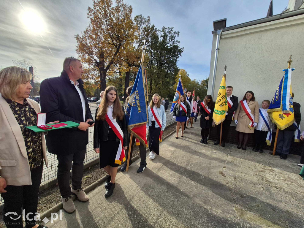 Odsłonięcie tablicy pamięci Władysława Obertańca