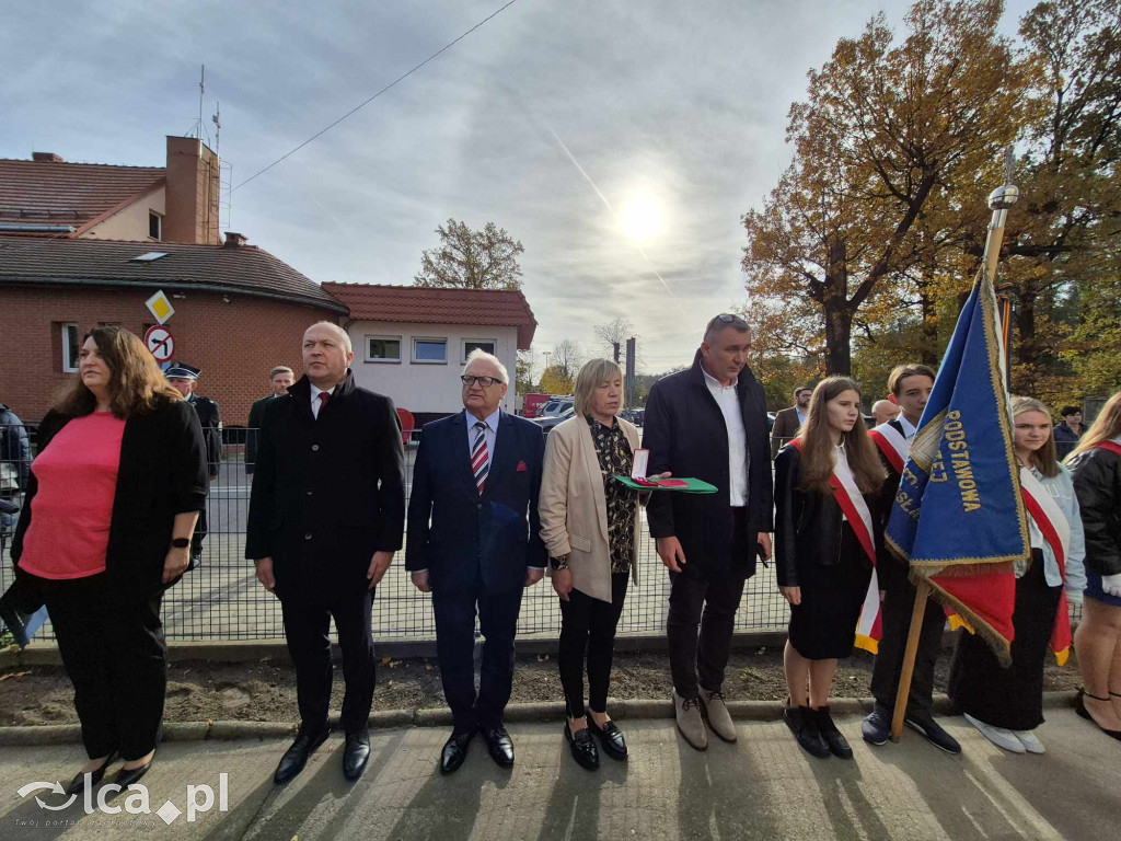 Odsłonięcie tablicy pamięci Władysława Obertańca