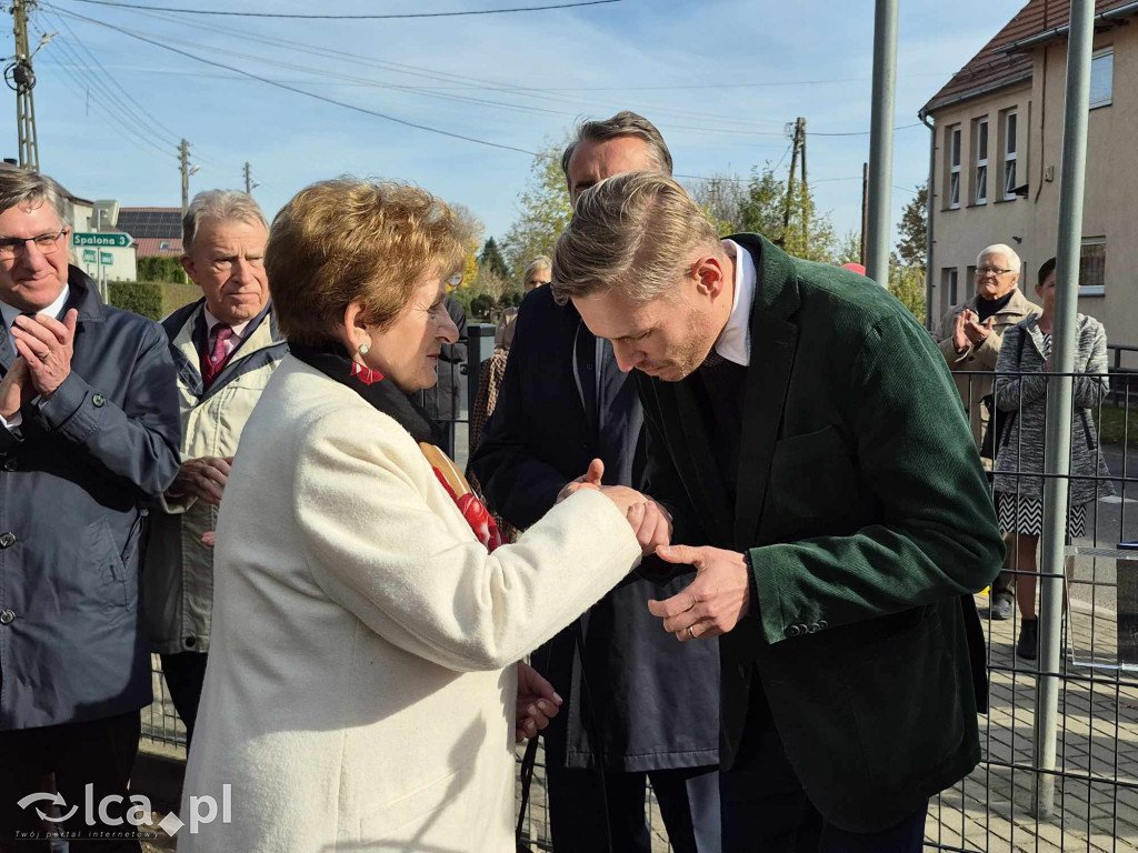 Odsłonięcie tablicy pamięci Władysława Obertańca