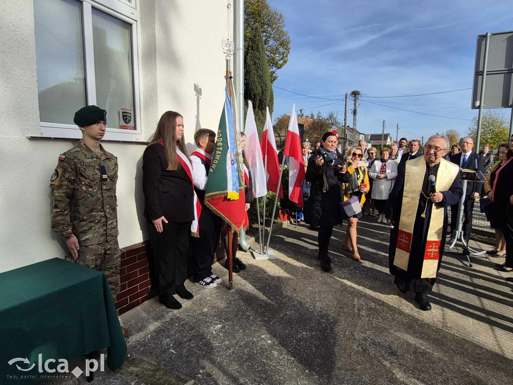 Odsłonięcie tablicy pamięci Władysława Obertańca