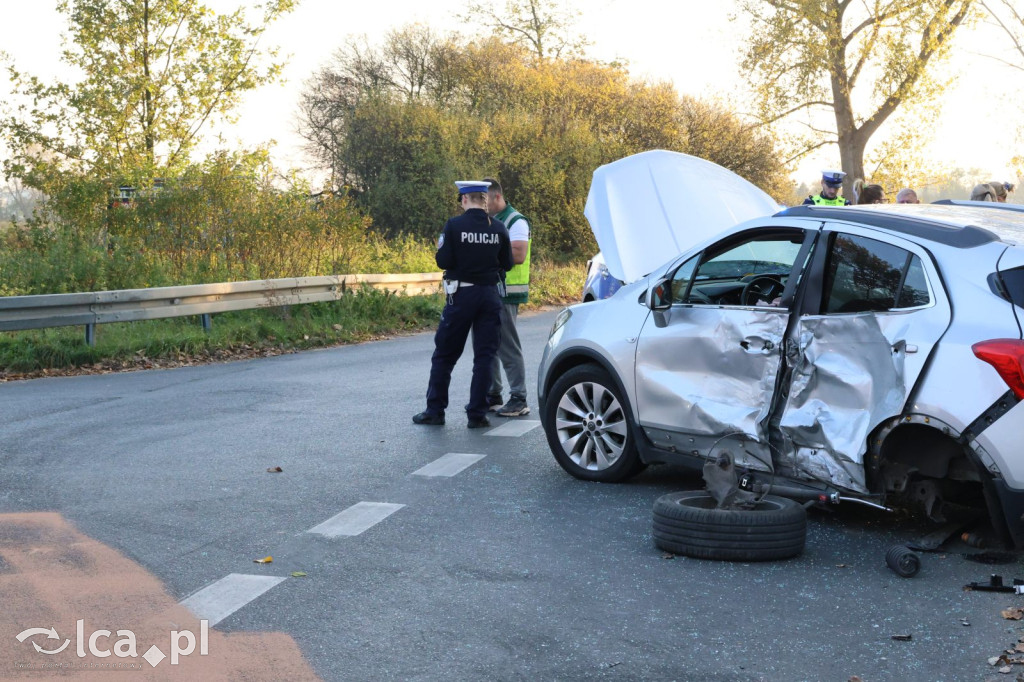 Wymusił pierwszeństwo i trafił do szpitala