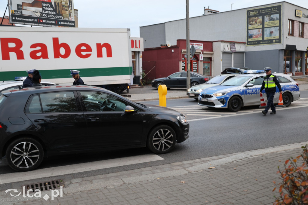 Potrącenie pieszego na Zakaczawiu