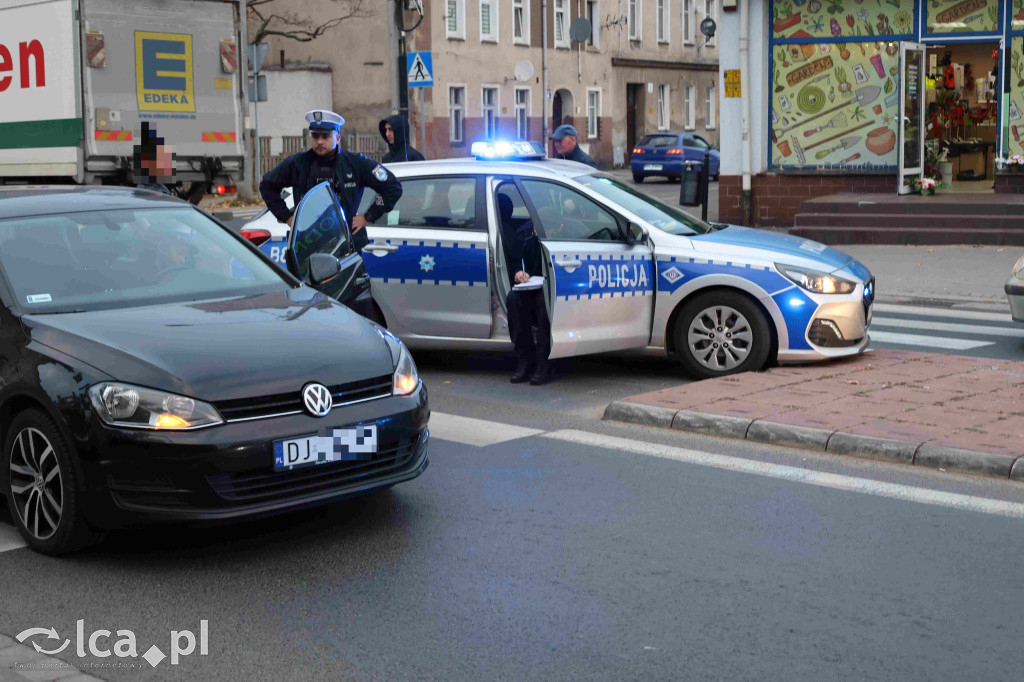 Potrącenie pieszego na Zakaczawiu