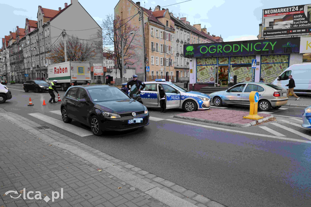 Potrącenie pieszego na Zakaczawiu