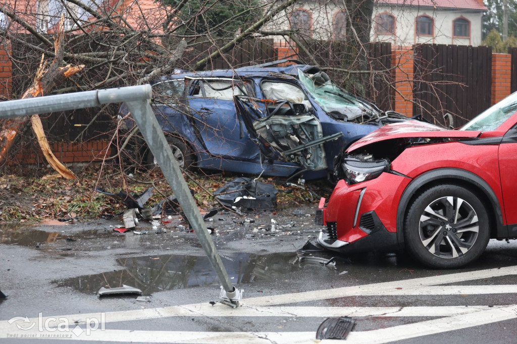 Pijany kierowca spowodował wypadek