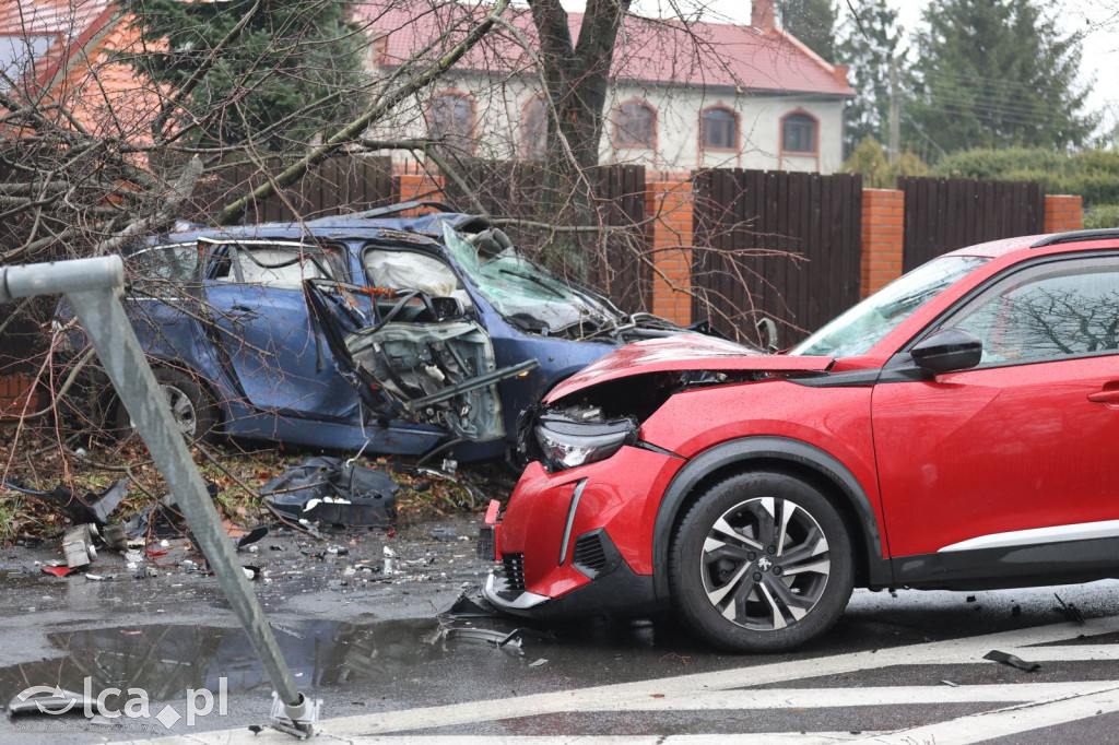 Pijany kierowca spowodował wypadek