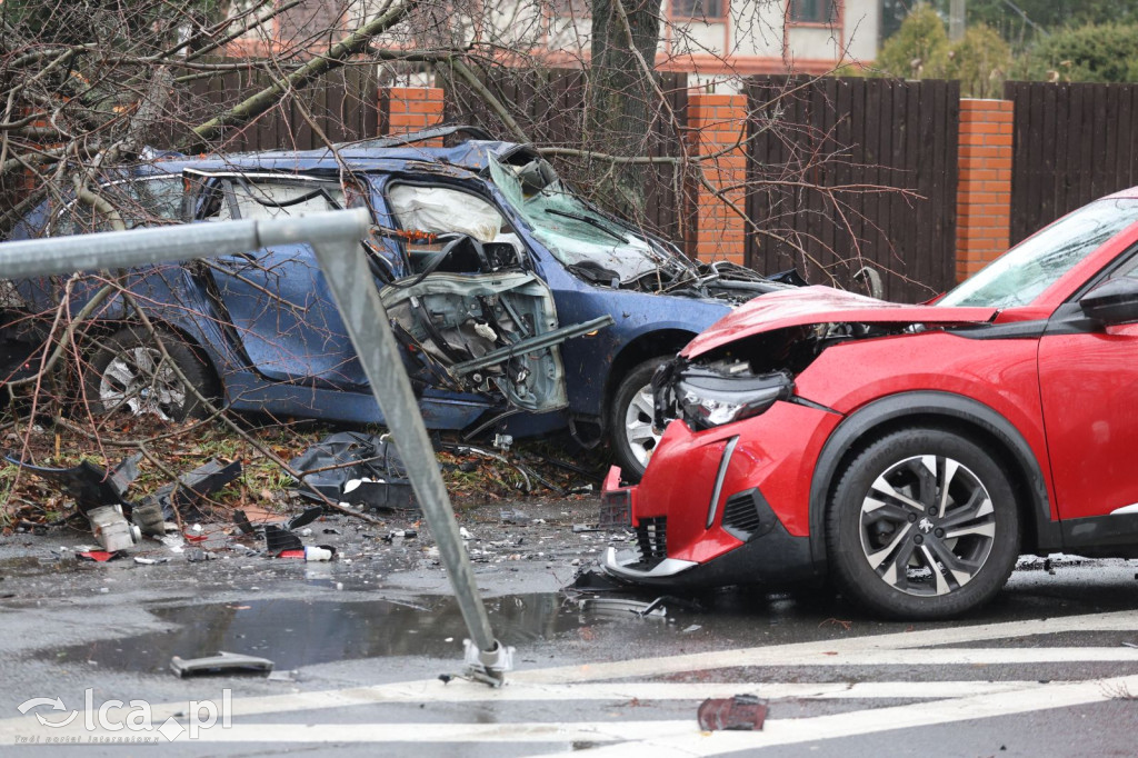 Pijany kierowca spowodował wypadek