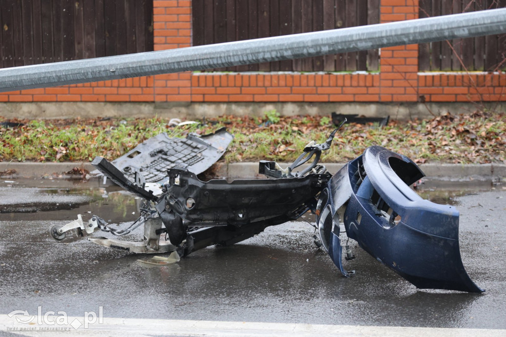 Pijany kierowca spowodował wypadek