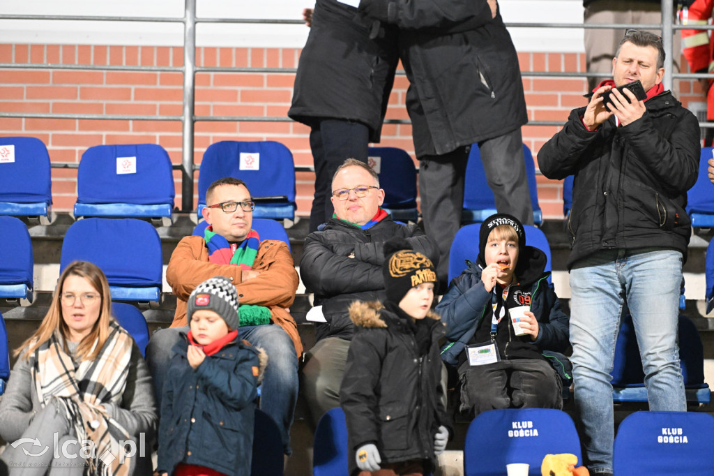 Kibice na meczu Miedź Legnica - Wisła Płock