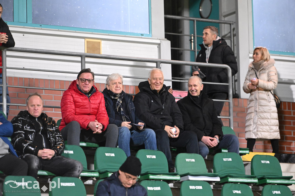 Kibice na meczu Miedź Legnica - Wisła Płock