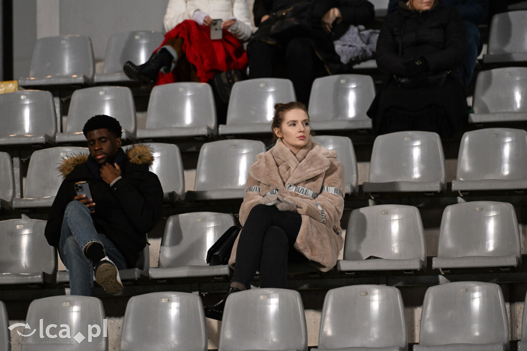 Kibice na meczu Miedź Legnica - Wisła Płock