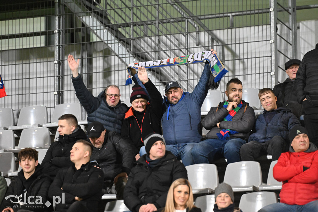 Kibice na meczu Miedź Legnica - Wisła Płock
