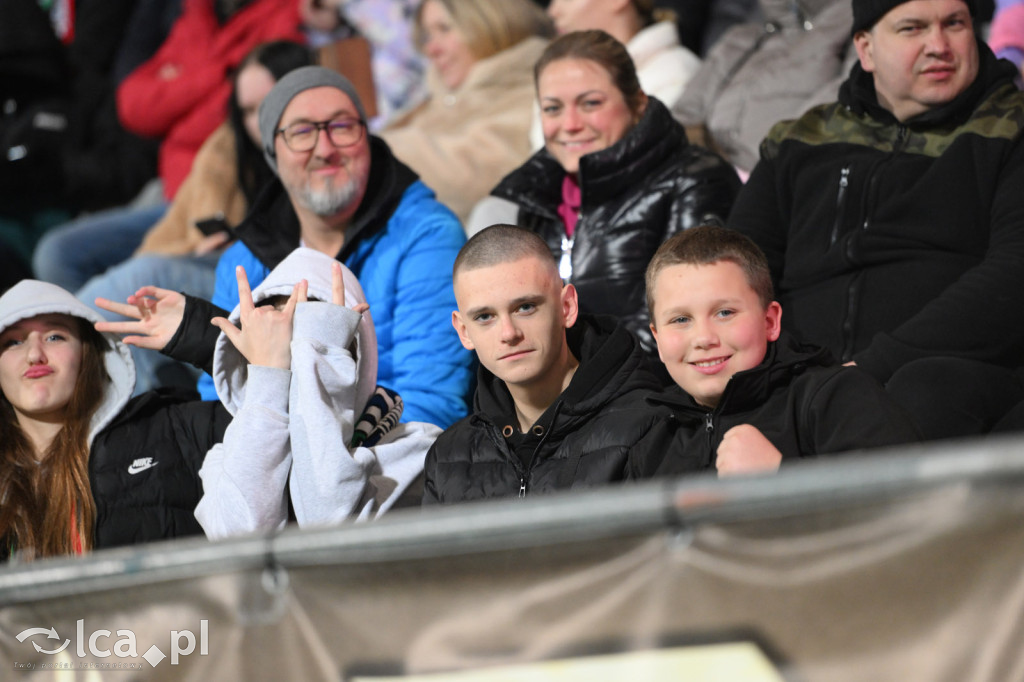 Kibice na meczu Miedź Legnica - Wisła Płock