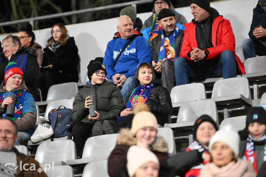 Kibice na meczu Miedź Legnica - Wisła Płock