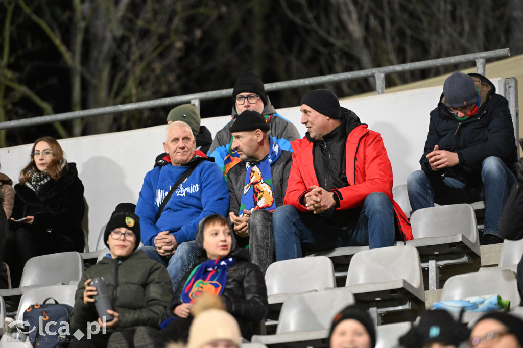 Kibice na meczu Miedź Legnica - Wisła Płock