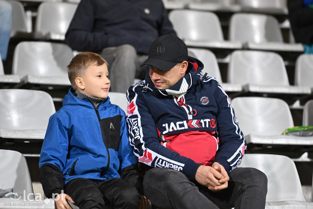 Kibice na meczu Miedź Legnica - Wisła Płock