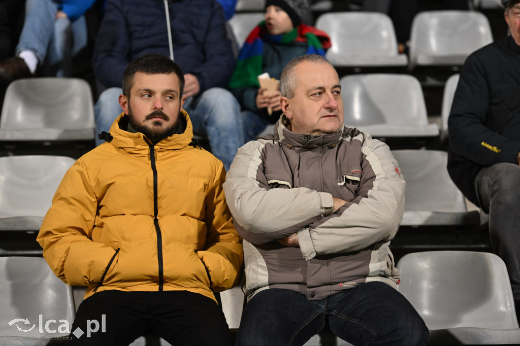 Kibice na meczu Miedź Legnica - Wisła Płock