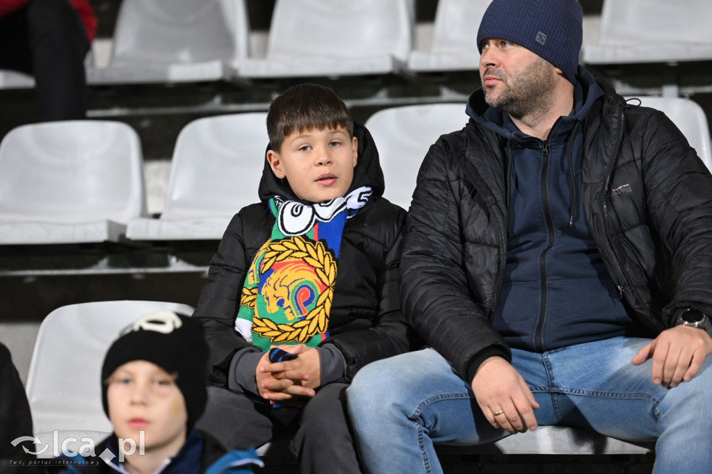 Kibice na meczu Miedź Legnica - Wisła Płock