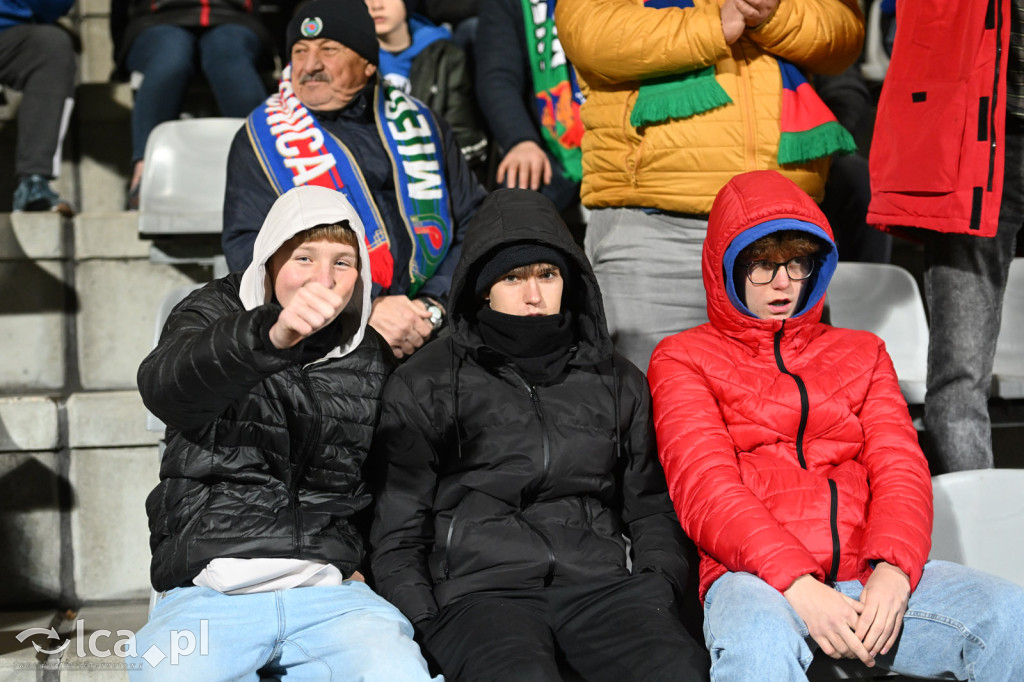 Kibice na meczu Miedź Legnica - Wisła Płock