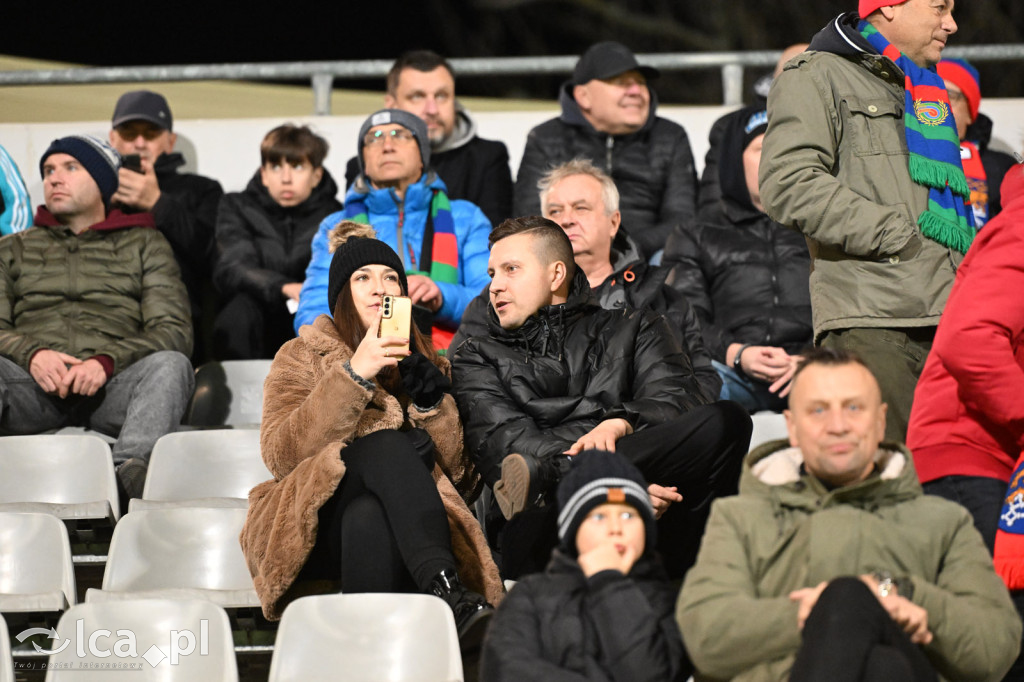 Kibice na meczu Miedź Legnica - Wisła Płock