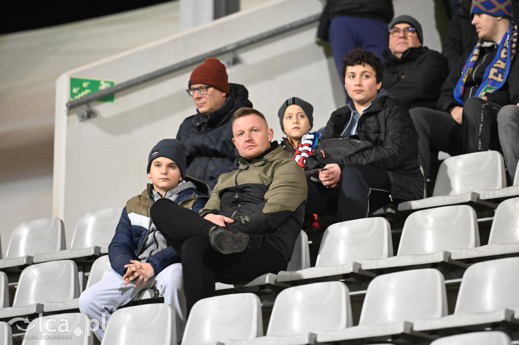 Kibice na meczu Miedź Legnica - Wisła Płock