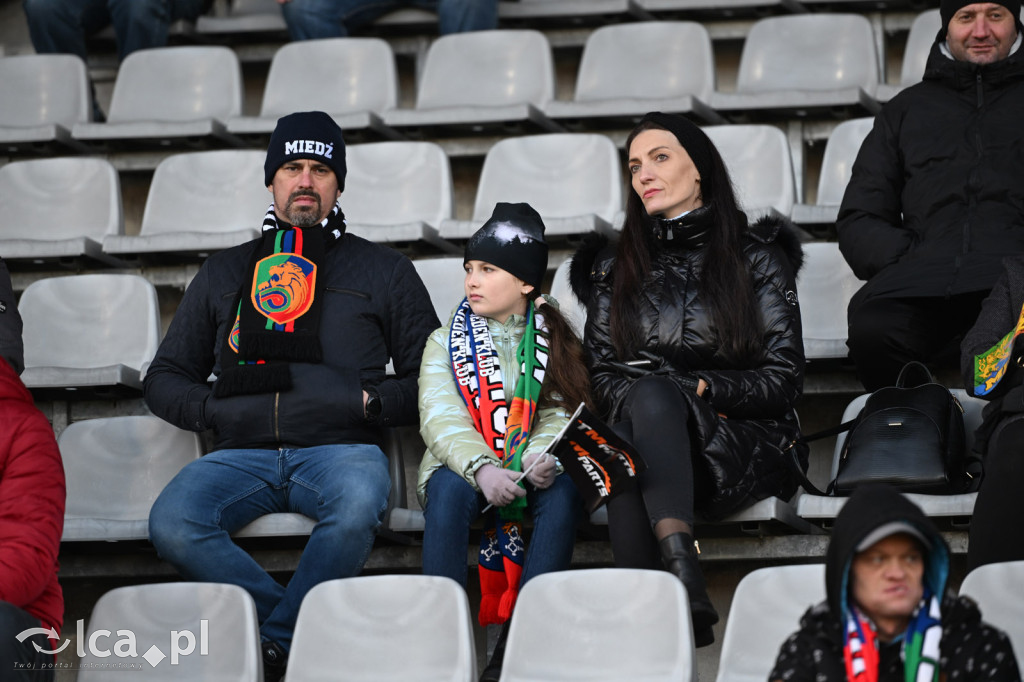 Ponad trzy tysiące kibiców na meczu Miedzi