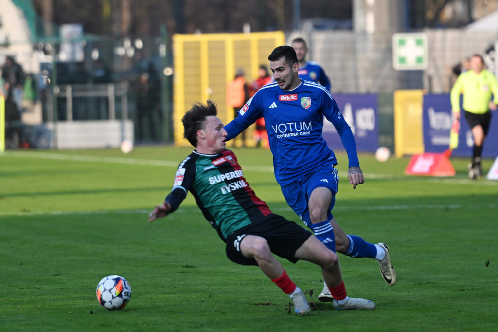 Miedź przegrała z GKS-em Tychy