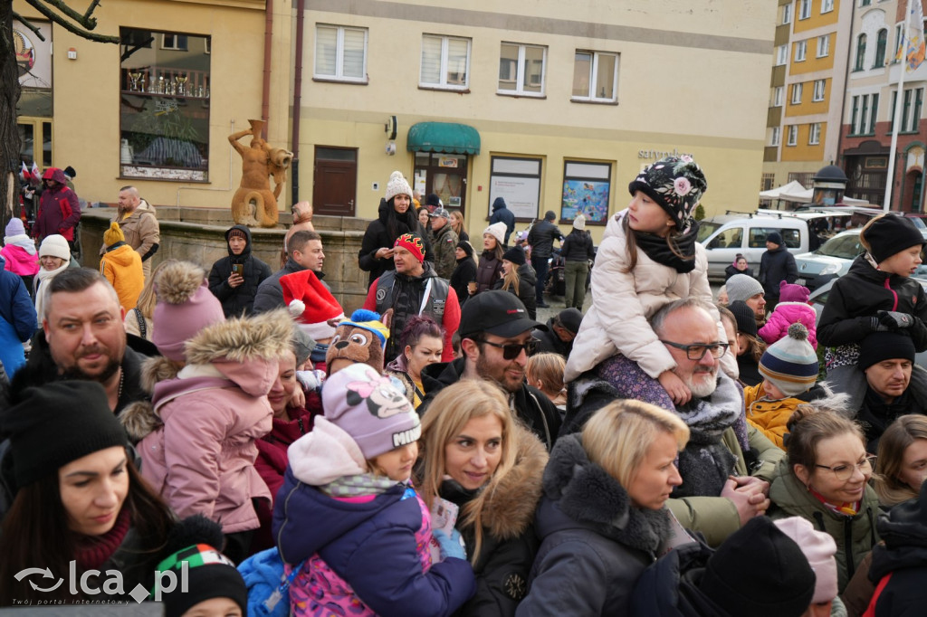 Moto Mikołaje na legnickim Rynku