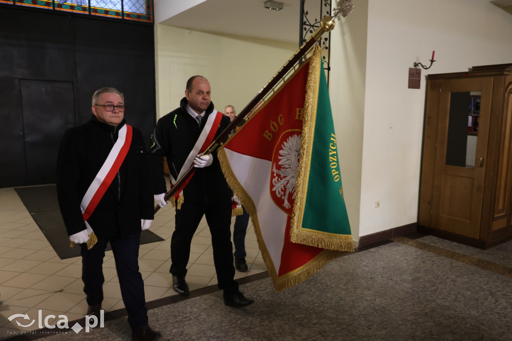 Poświęcenie sztandaru opozycji antykomunistycznej