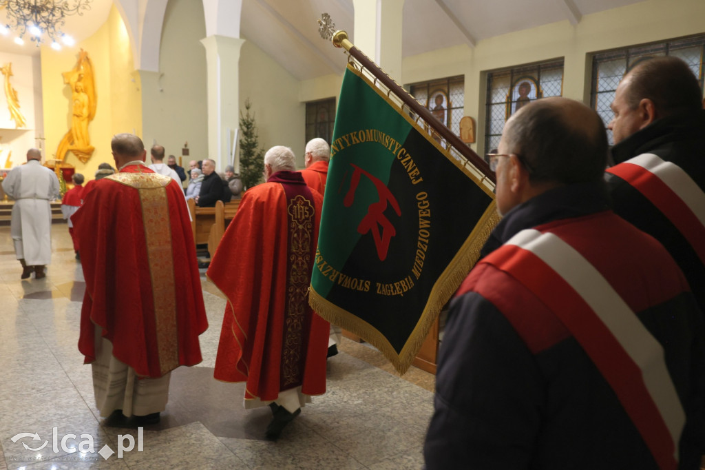 Poświęcenie sztandaru opozycji antykomunistycznej
