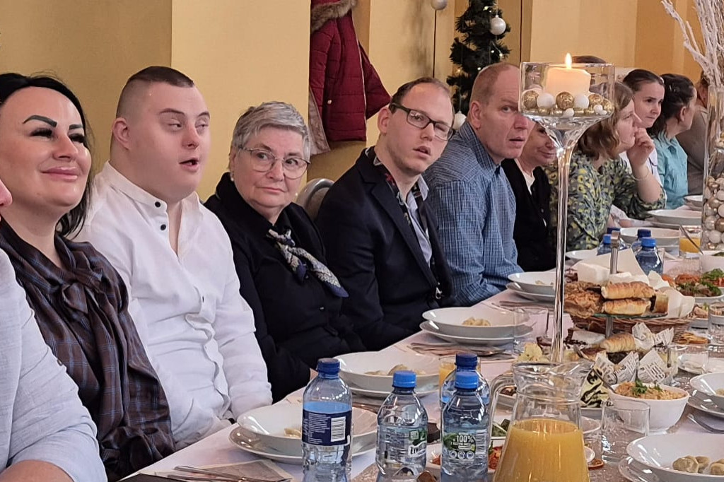 Świąteczne spotkanie WTZ w Legnickim Polu