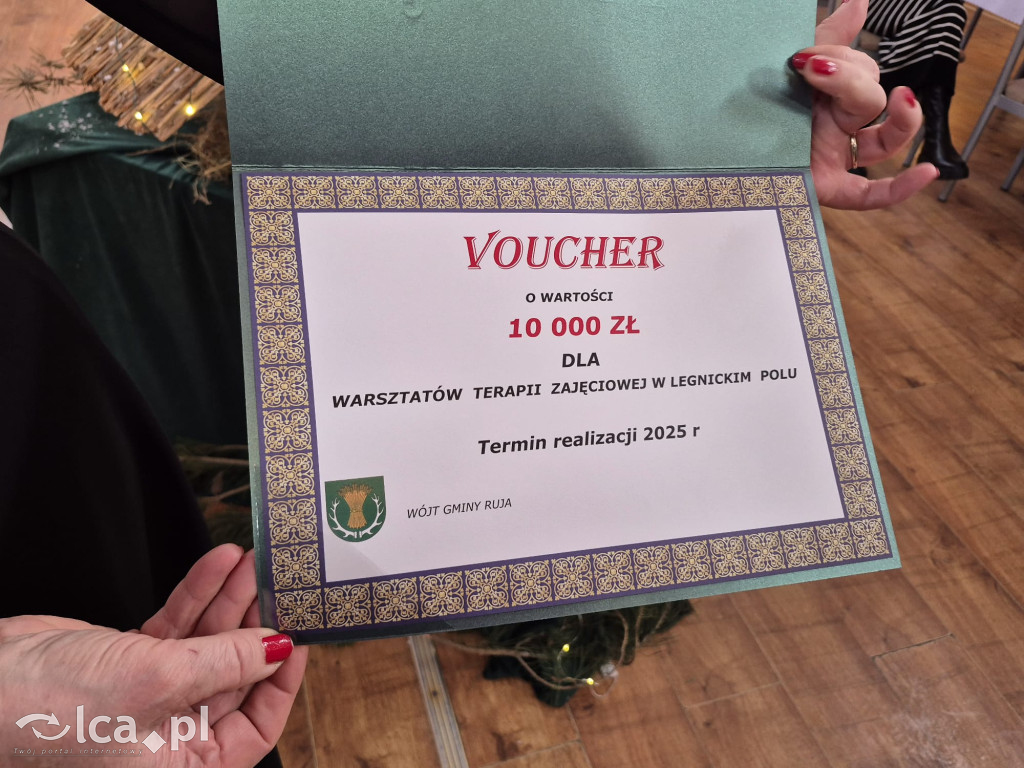 Świąteczne spotkanie WTZ w Legnickim Polu