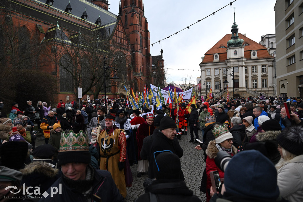 Orszak Trzech Króli przeszedł ulicami Legnicy