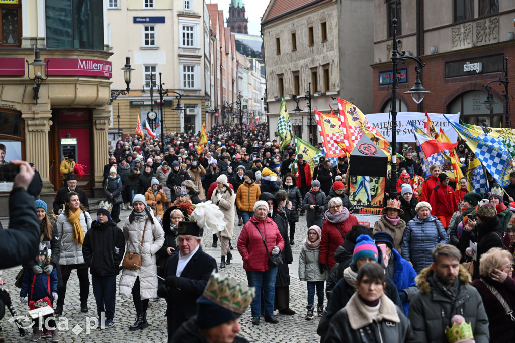 Orszak Trzech Króli przeszedł ulicami Legnicy