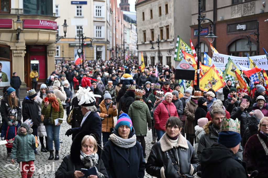 Orszak Trzech Króli przeszedł ulicami Legnicy