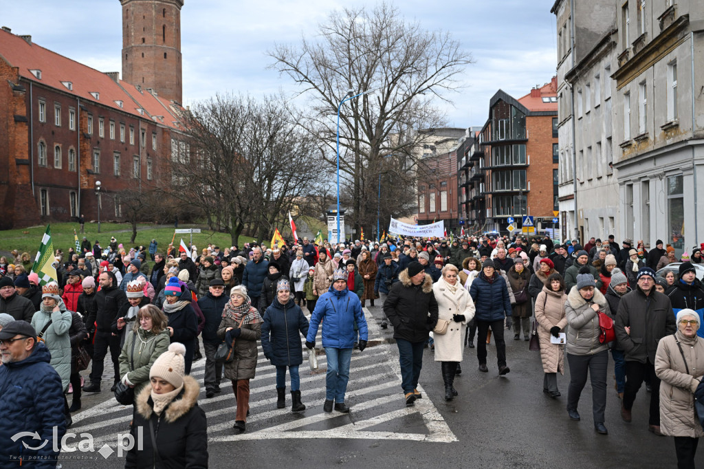 Orszak Trzech Króli przeszedł ulicami Legnicy