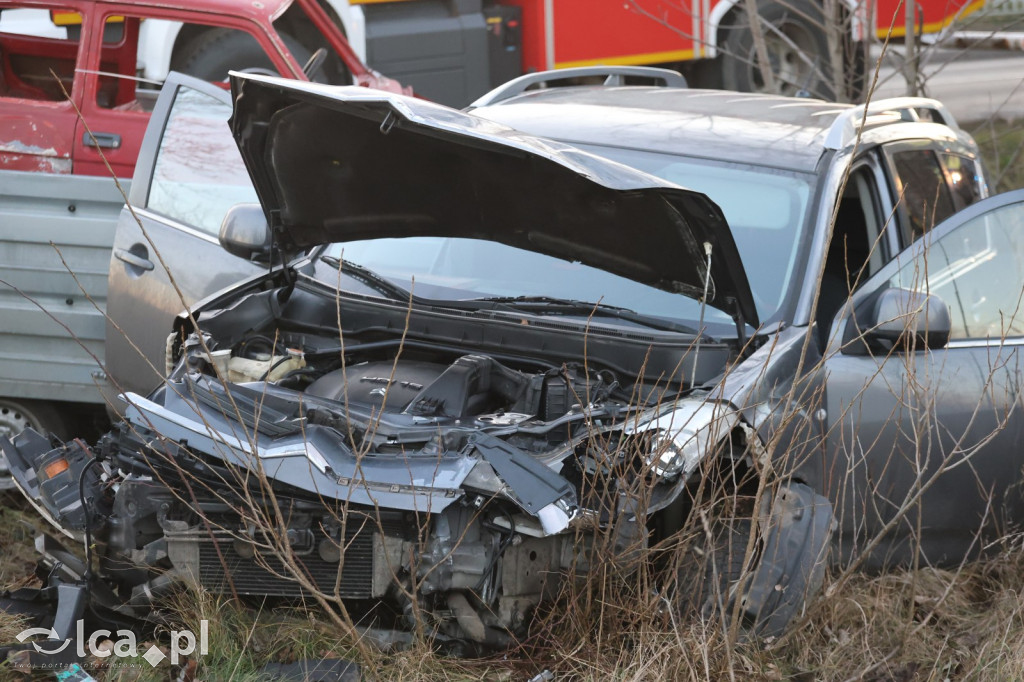 Wypadek na skrzyżowaniu przy Centrum Majewscy