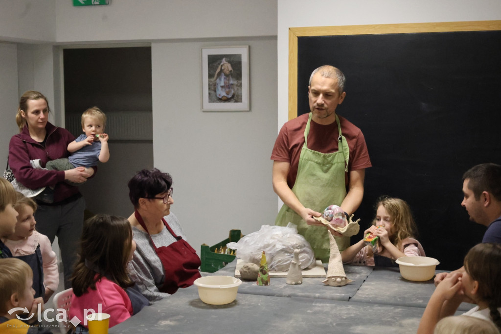 Warsztaty ceramiczne na Dzień Babci i Dziadka