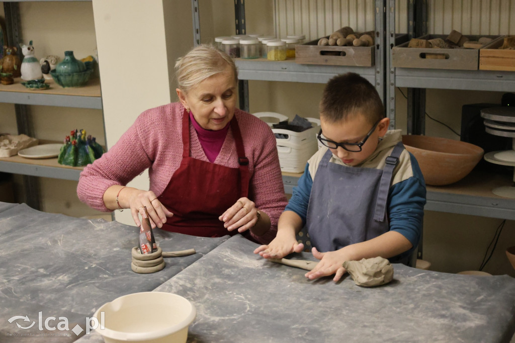 Warsztaty ceramiczne na Dzień Babci i Dziadka