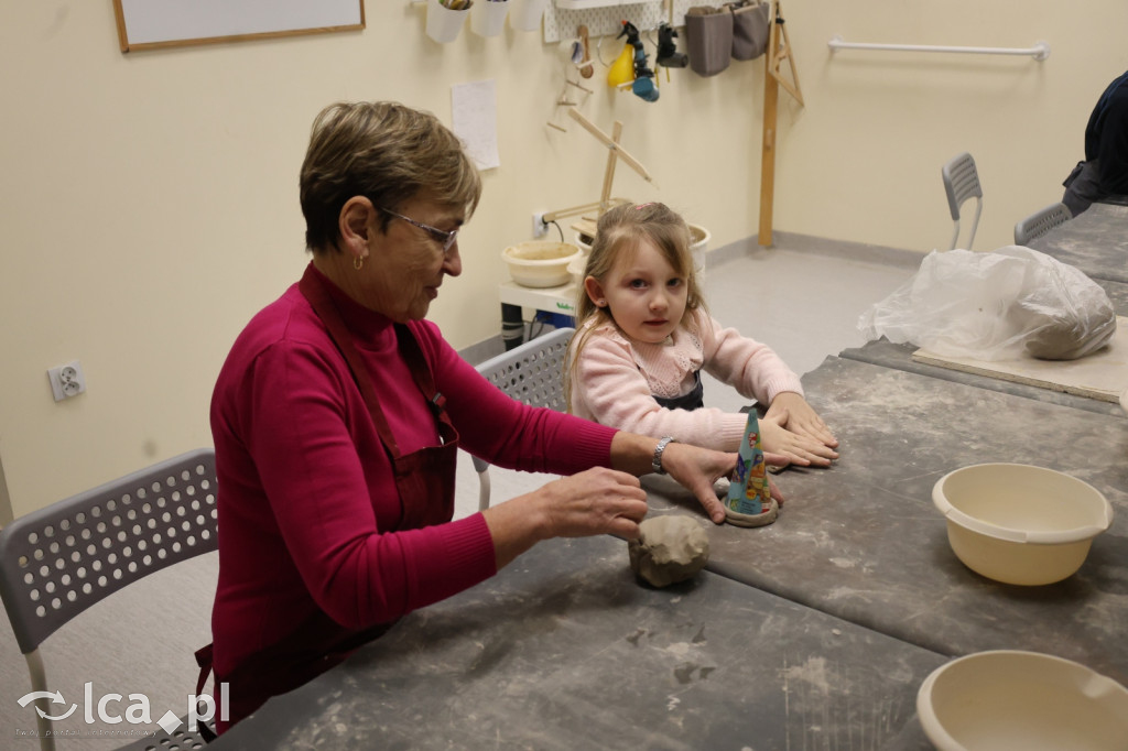 Warsztaty ceramiczne na Dzień Babci i Dziadka