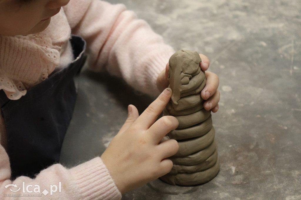 Warsztaty ceramiczne na Dzień Babci i Dziadka