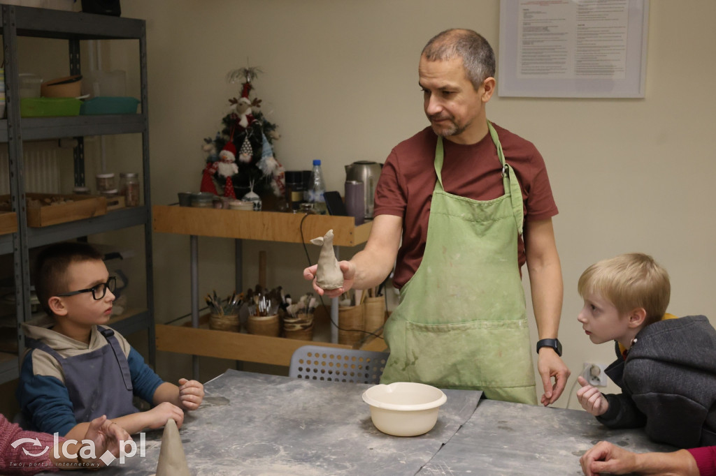 Warsztaty ceramiczne na Dzień Babci i Dziadka